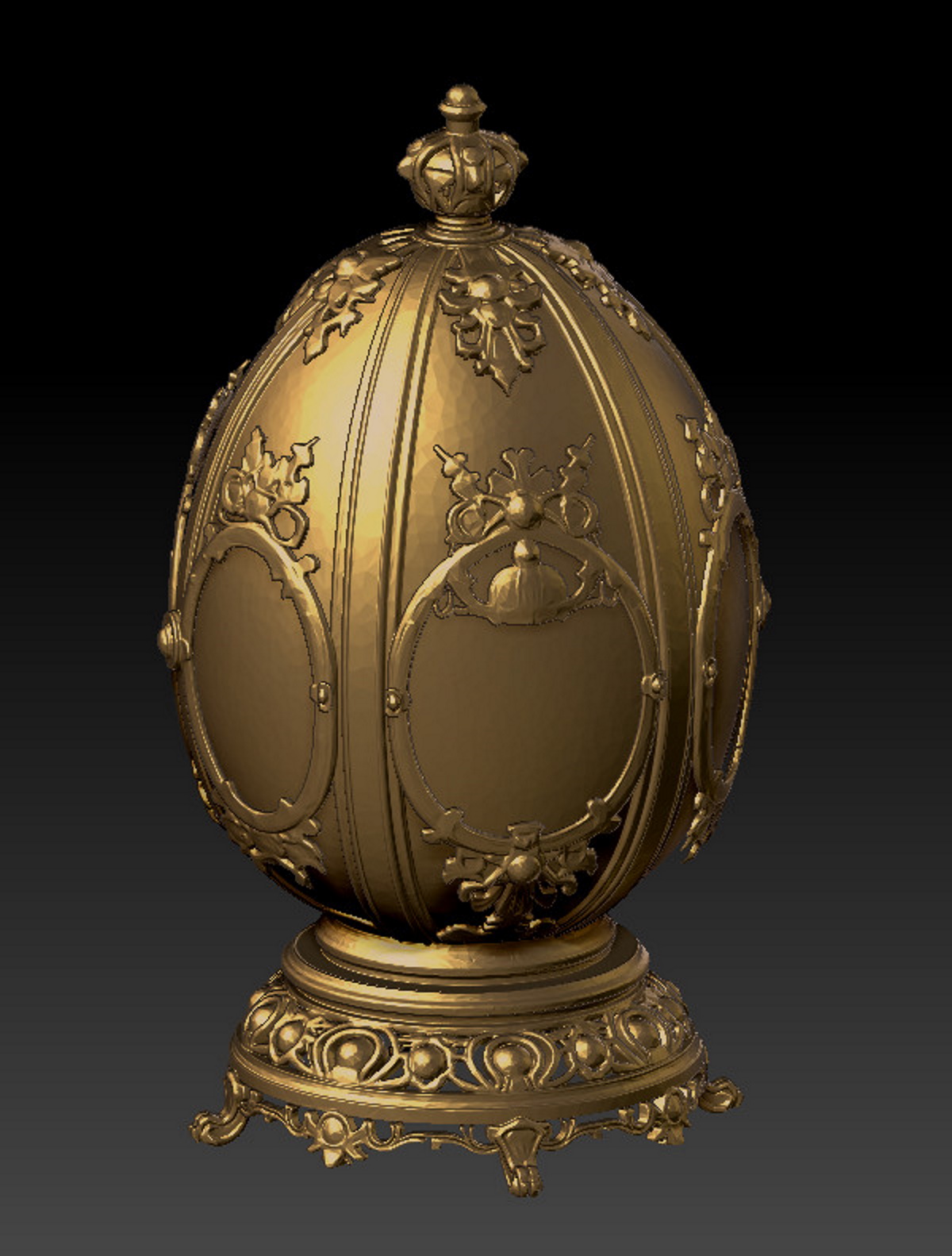 Пасхальное яйцо в стиле Фаберже - 21
