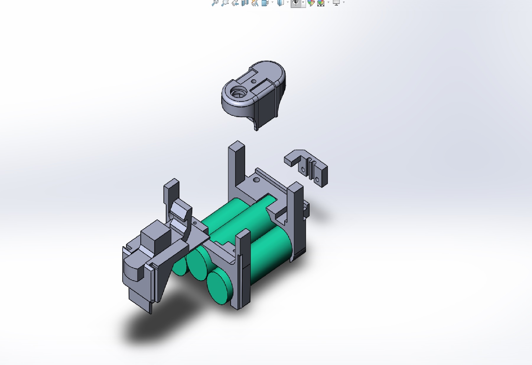 переделка корпуса АКБ HITACHI 12 вольт на Li-ion 18650