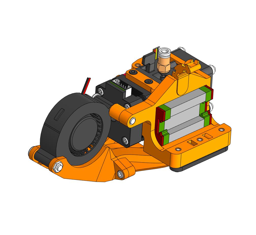 Кронштейн для экструдера  BIQU H2 V2S Revo