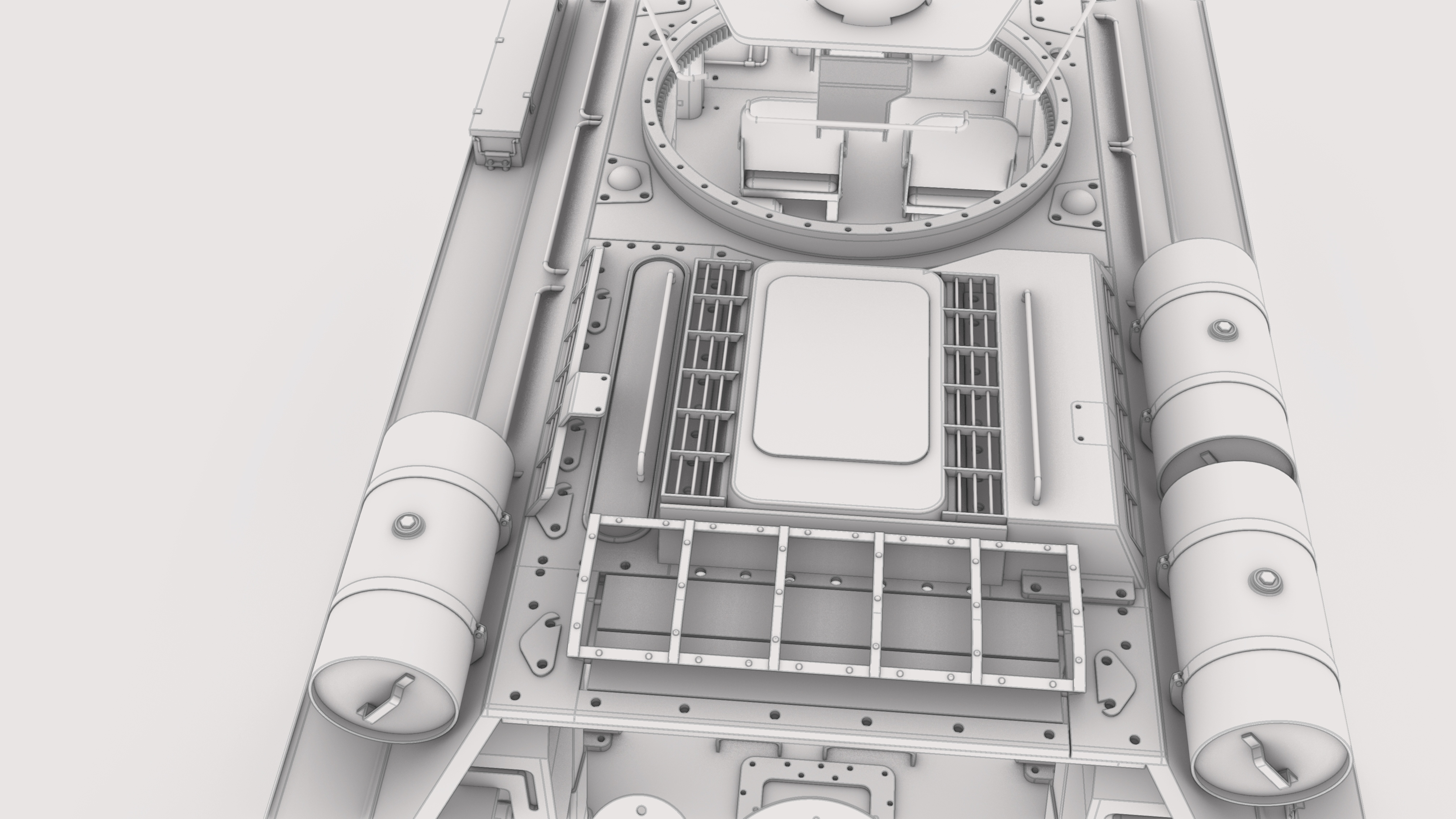 Т 34-76 башня гайка полная детализация