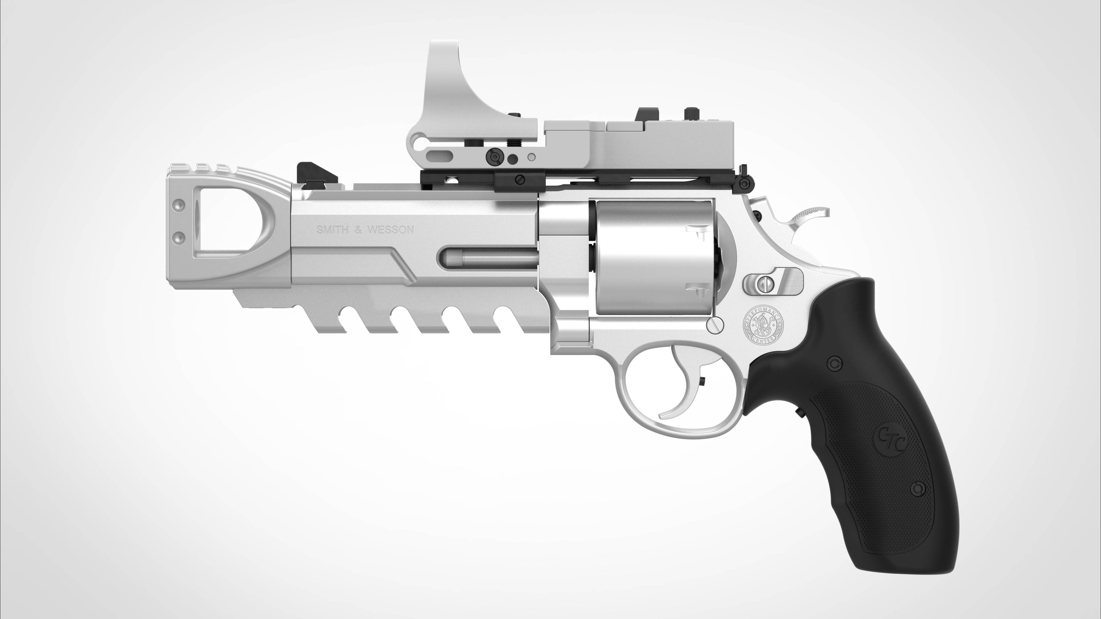 Модифицированный Smith & Wesson Perfomance Center model 629 из фильма хХх