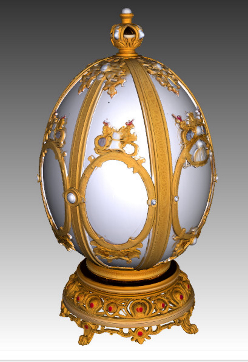 Пасхальное яйцо в стиле Фаберже - 21