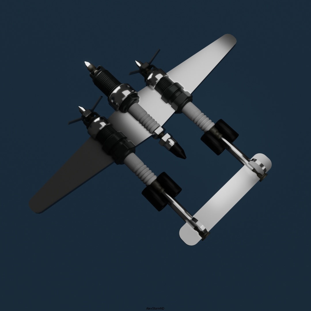 Самолет бомбардировщик