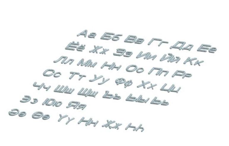 Татарский алфавит (Tatar alphabet)