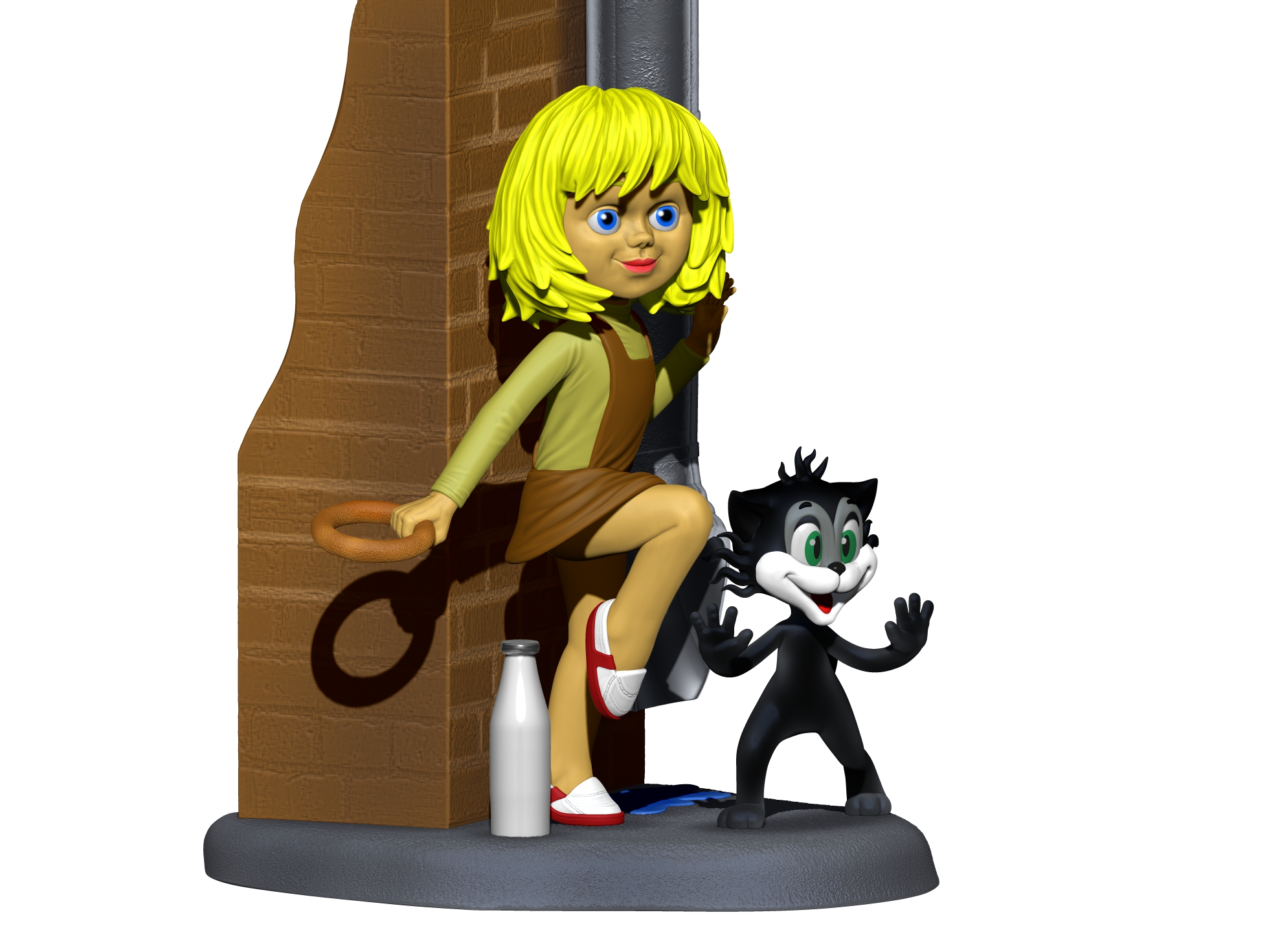 Чучело-Мяучело 1982 для 3д печати STL