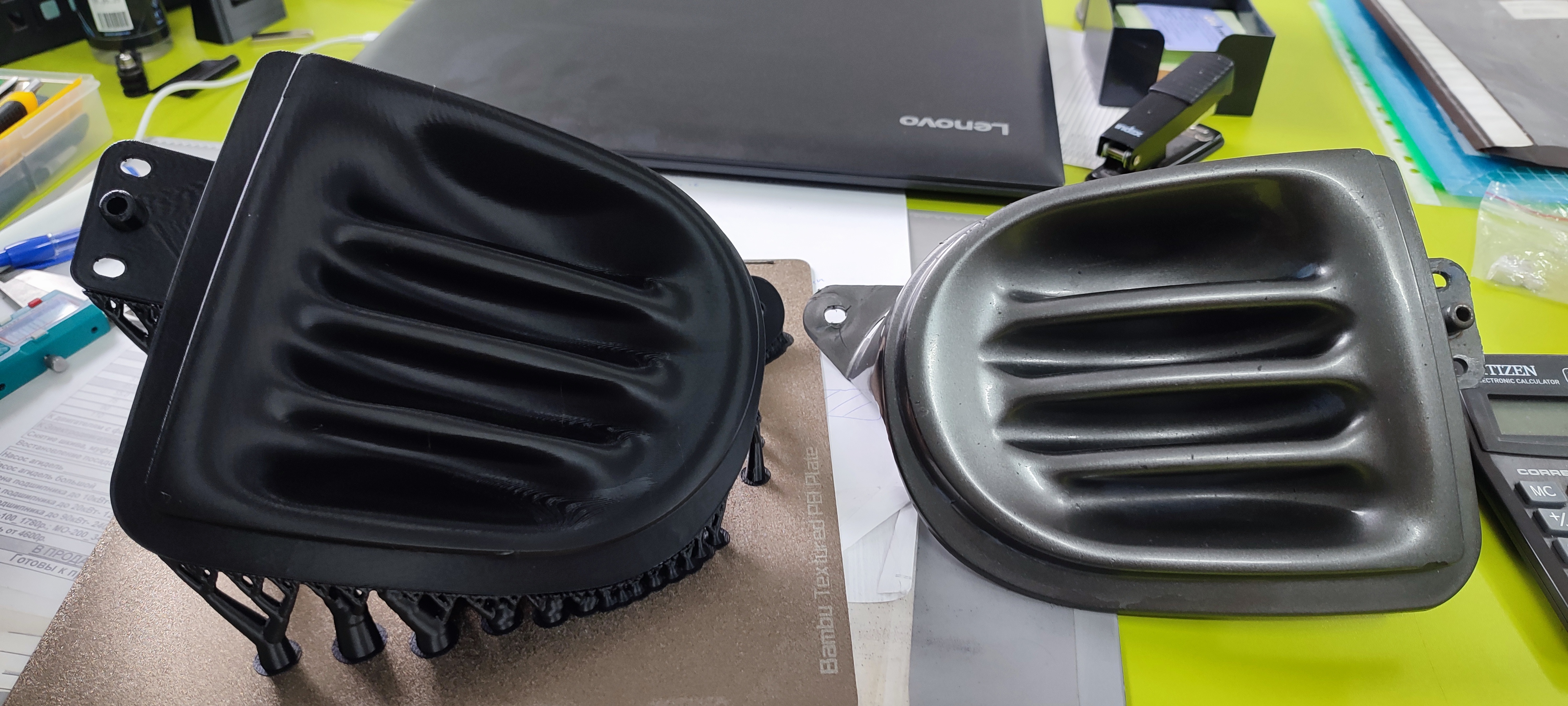 Заглушки переднего бампера SsangYong Musso 2000г по 2006г