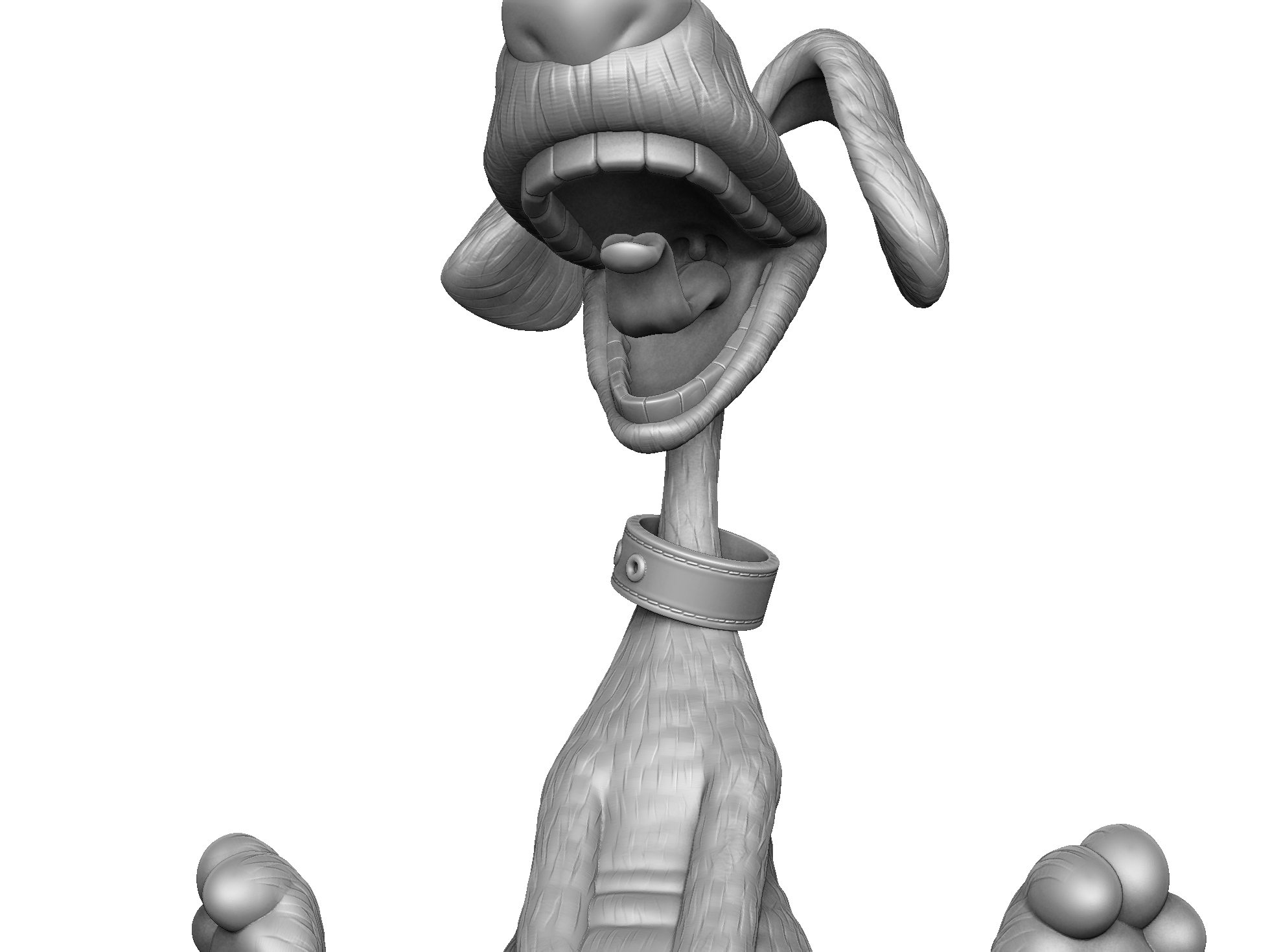 Собака из м\ф " Остров сокровищ" 1988 г. для 3д печати STL