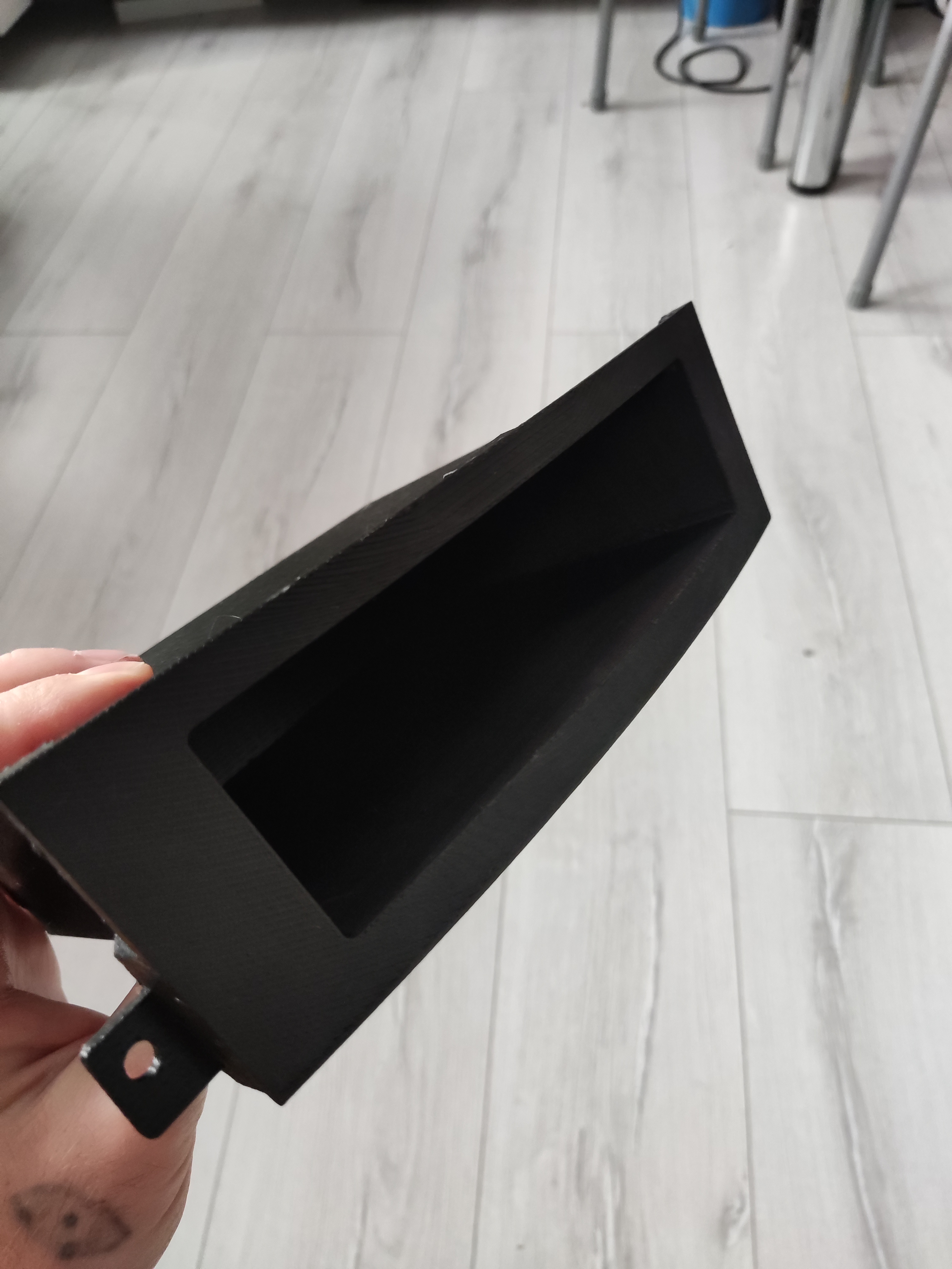 Рамка-карман вместо магнитолы renault koleos