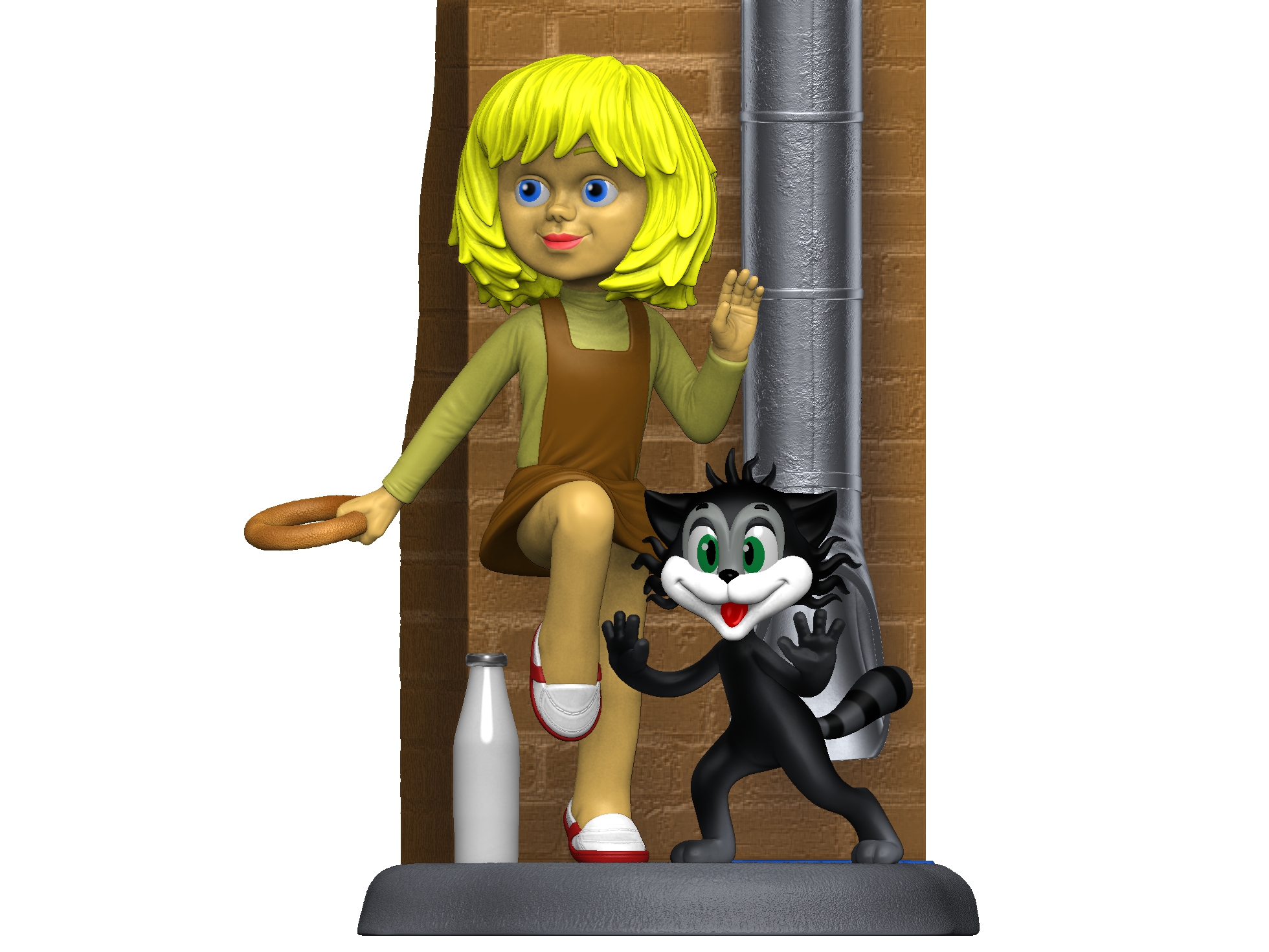 Чучело-Мяучело 1982 для 3д печати STL