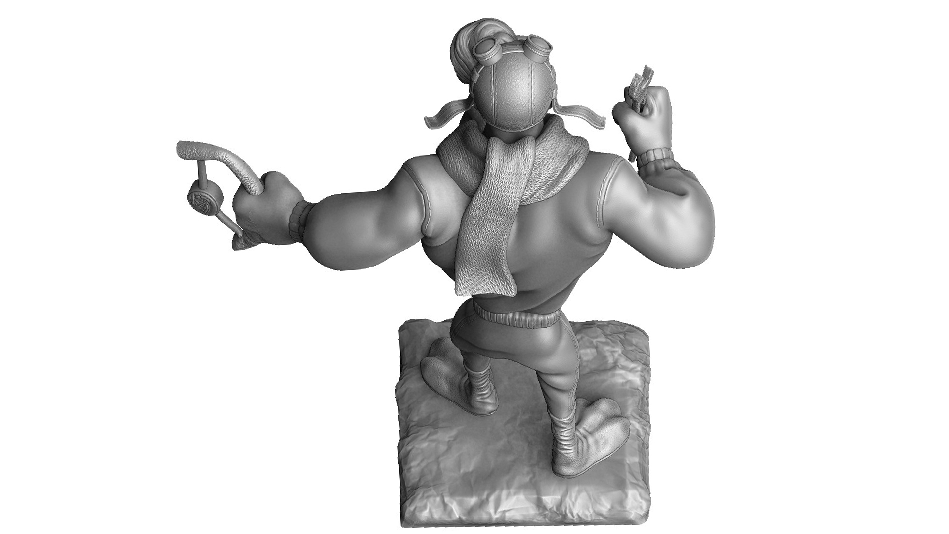 Зигзаг МакКряк. Для 3D печати. STL, ZTL, OBJ.