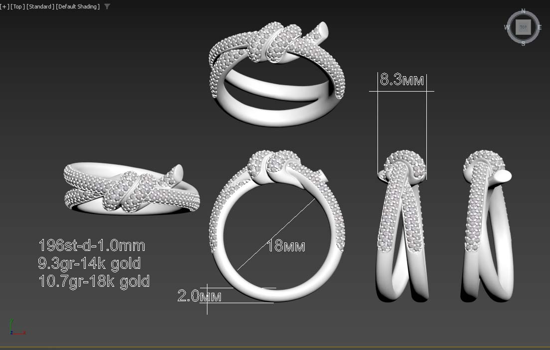 кольцо Tiffany 05