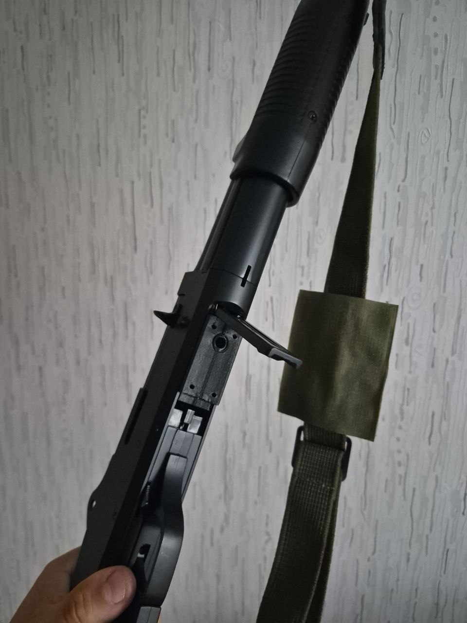 Адаптер магазина М4 для спрингового дробовика Cyma