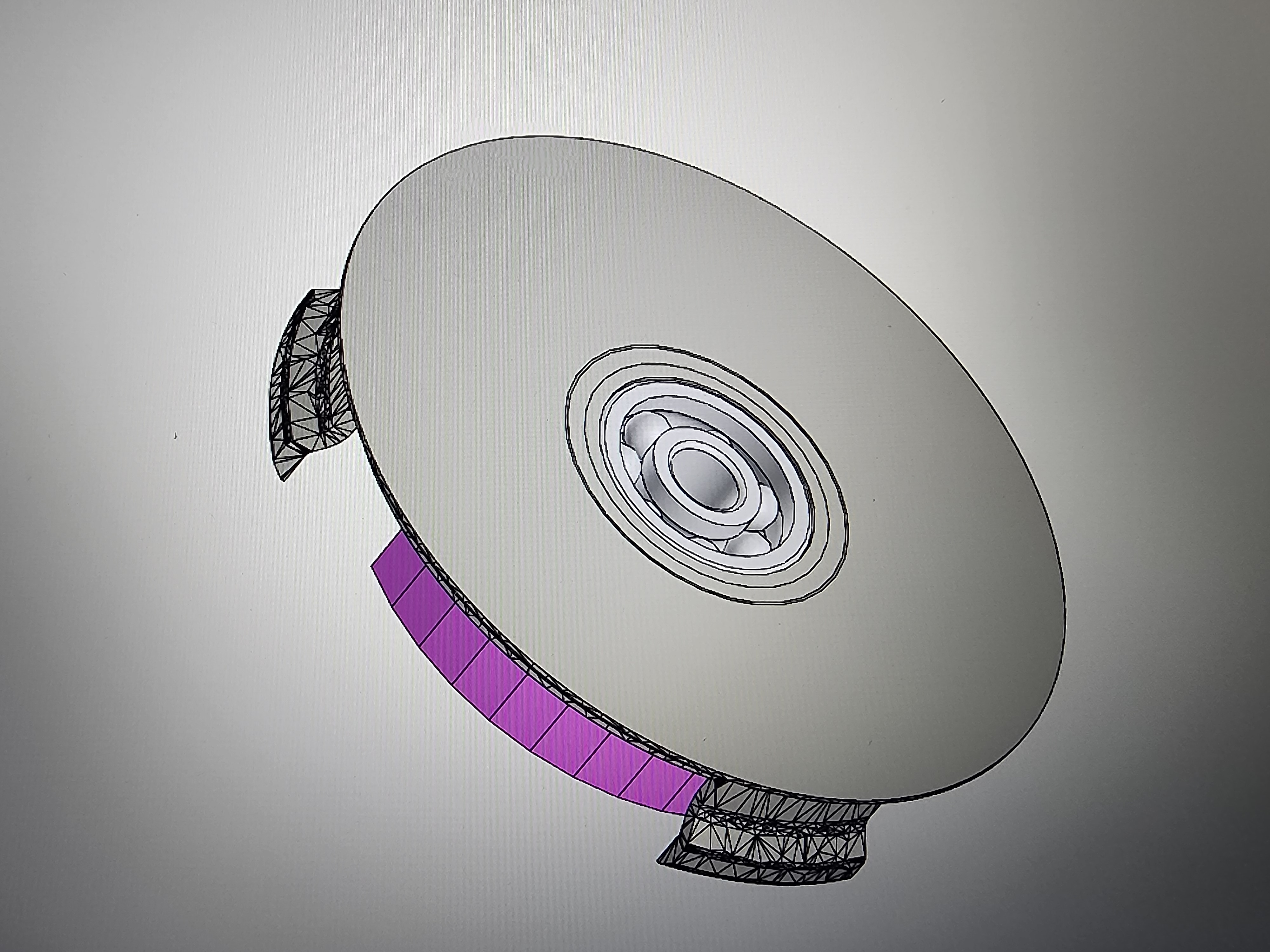 Динамические, плавающие колпачки Mersedes 75 мм
