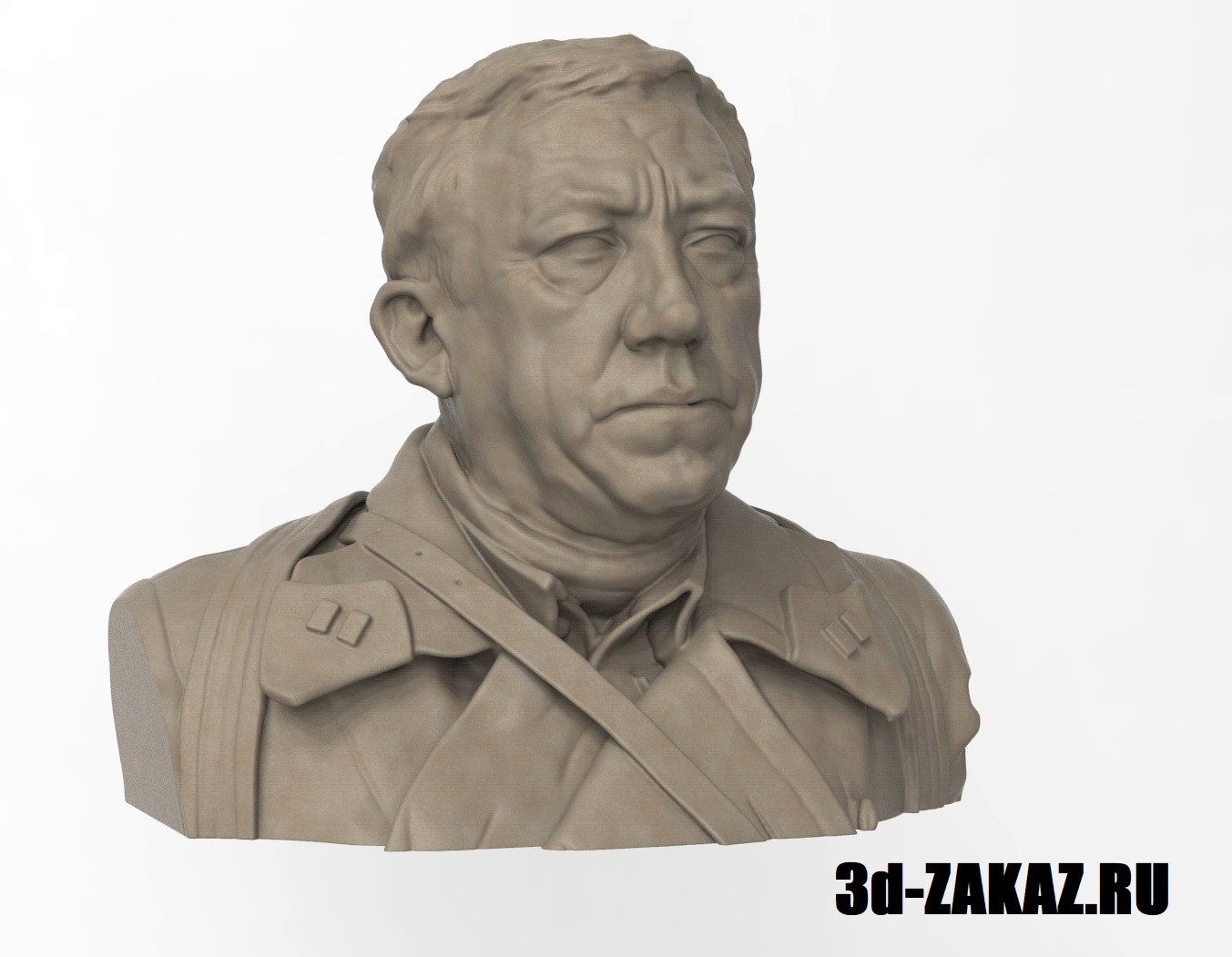 Бюст Ю. Никулина в роли В. Н. Лопатина,