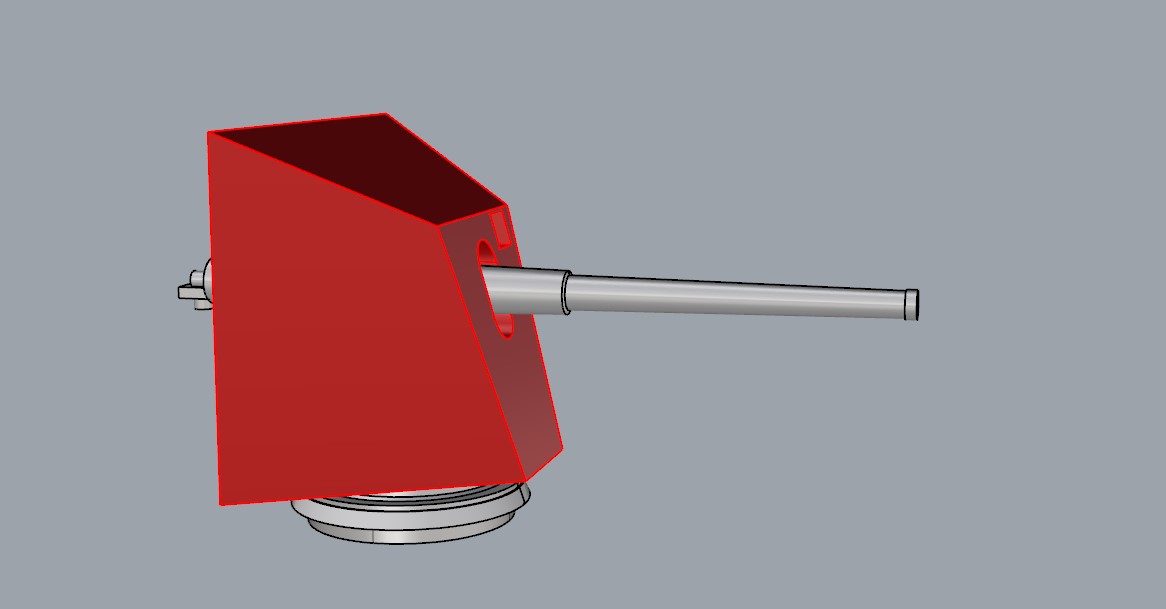 75 мм пушка  Канэ  , масштаб 1/350