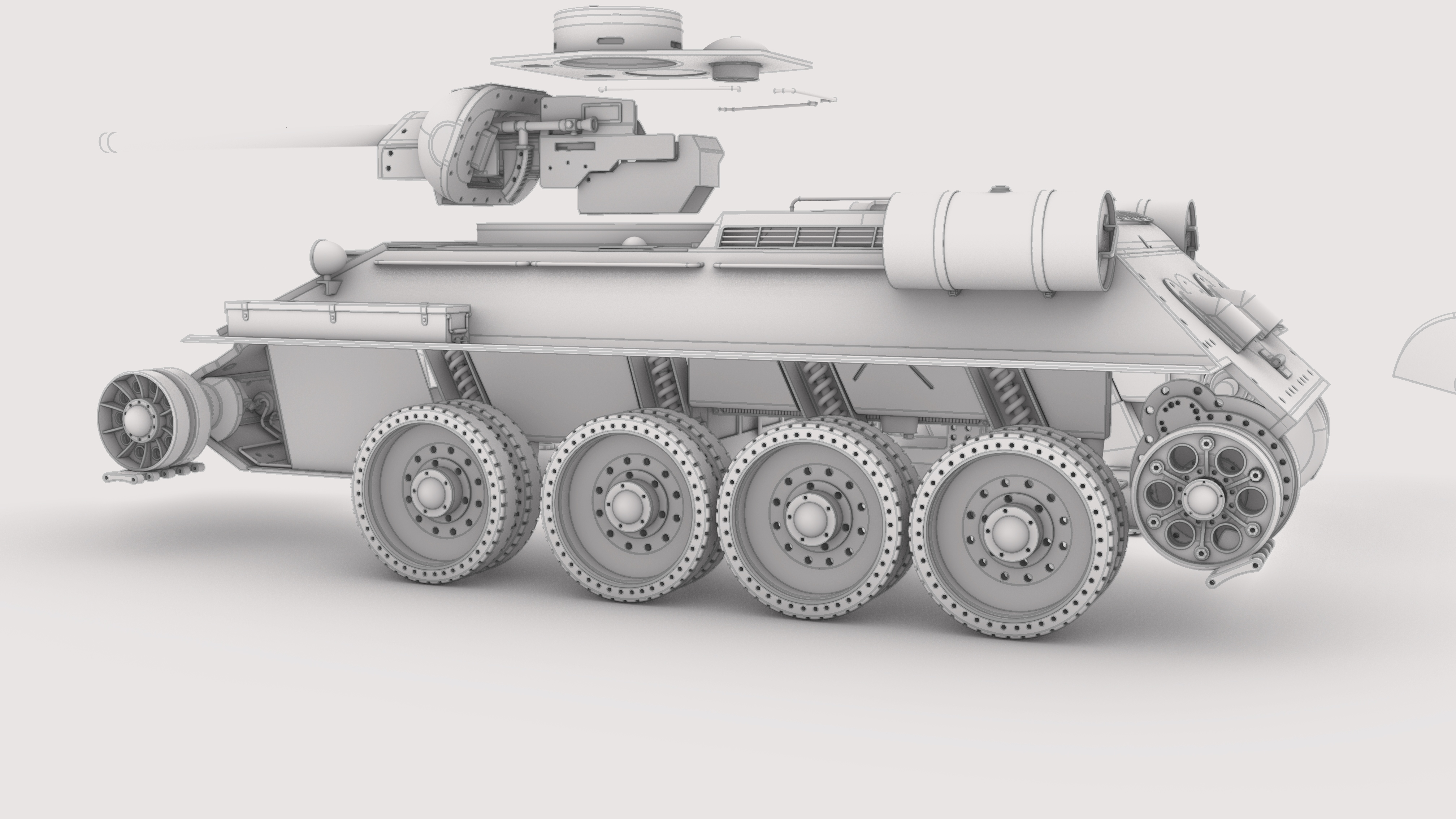 Т 34-76 башня гайка полная детализация