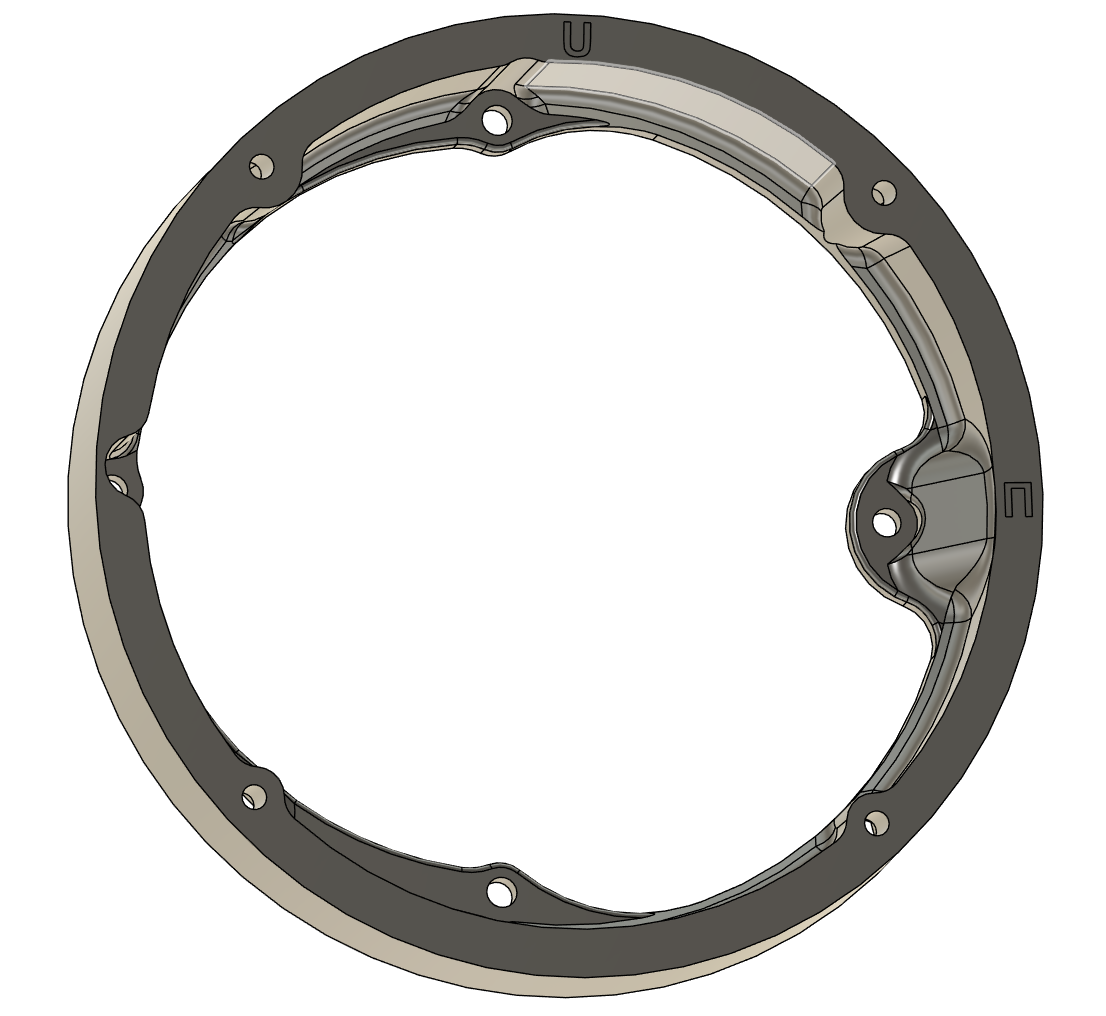 Проставочное кольцо для динамика 16.5 см в Ладу Гранту FL