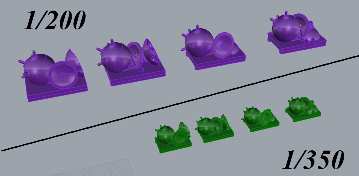 Мина обр. 1898 года + мина на салазках для миноносцев типа Сокол в Порт Артуре. 1-350 или 1-200