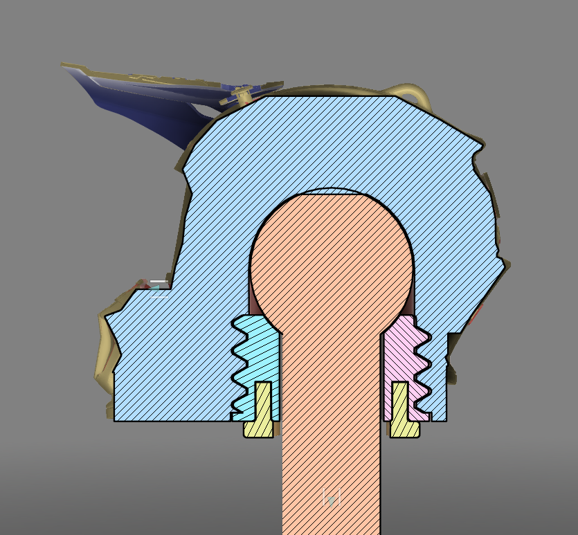 Насадка на фаркоп в виде эндуро-шлема с внутренней антивандальной фиксацией