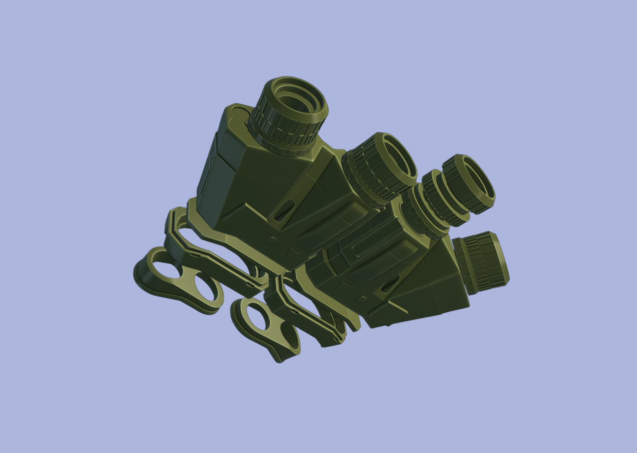 Прибор ночного виденья "Modern Warfare Dark Edition из Call of Duty"