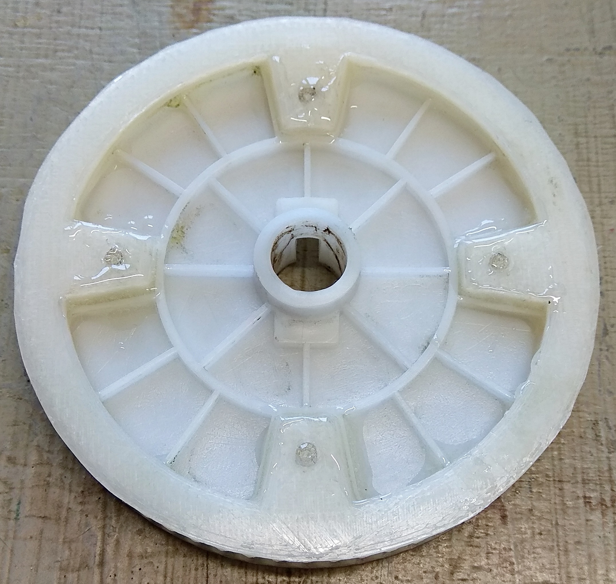 Червячное колесо для массажёра для ног