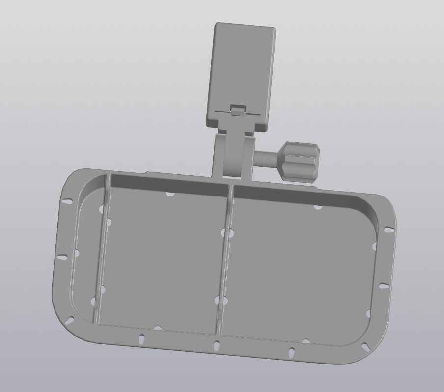 Органайзер v3 для рыболовных принадлежностей в лодку ПВХ на ликтрос, с отсеком под телефон