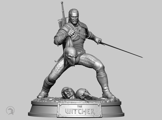 3D модель "Witcher"