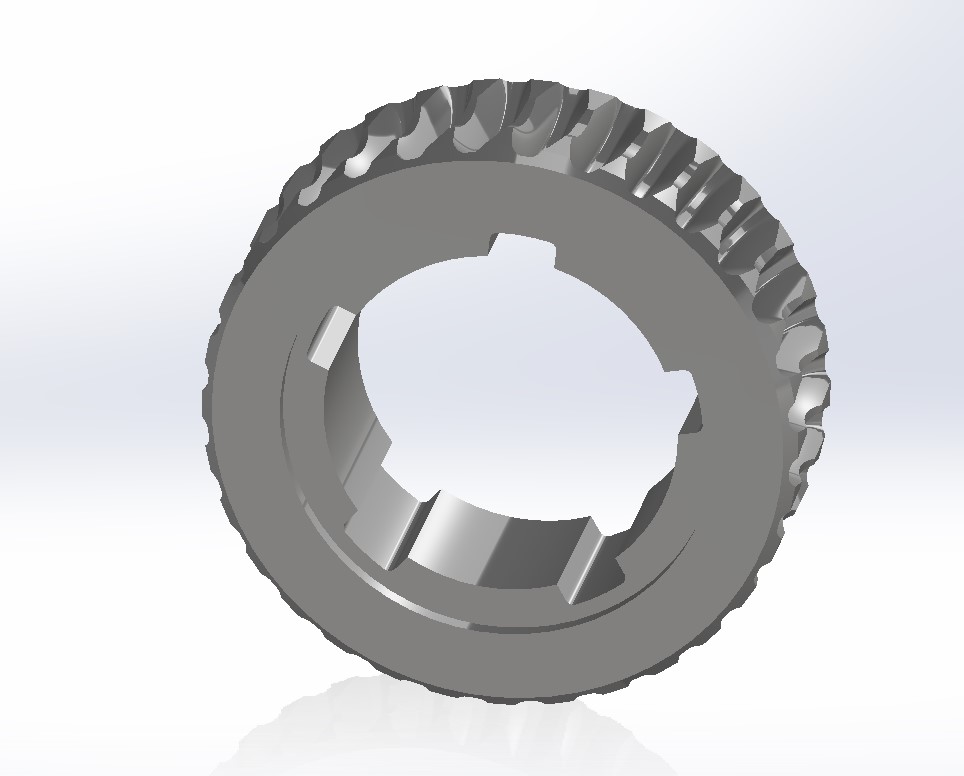 Ведомая шестерня откатных ворот