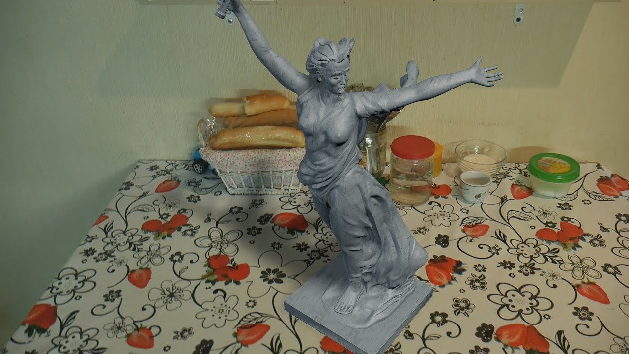 Motherland in Volgograd/ Родина мать в Волгограде/ 3D модель родина мать