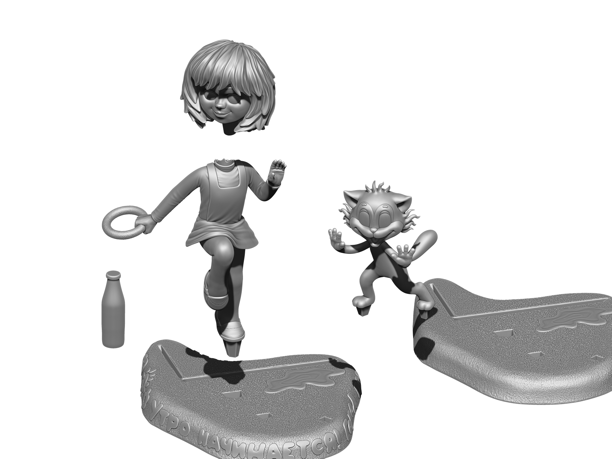 Чучело-Мяучело 1982 для 3д печати STL