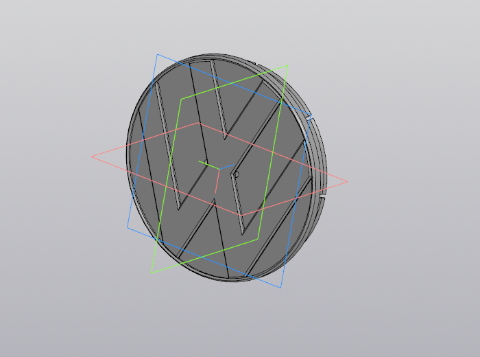 Колпачок на ЦО кованных дисков ВСМПО VAG