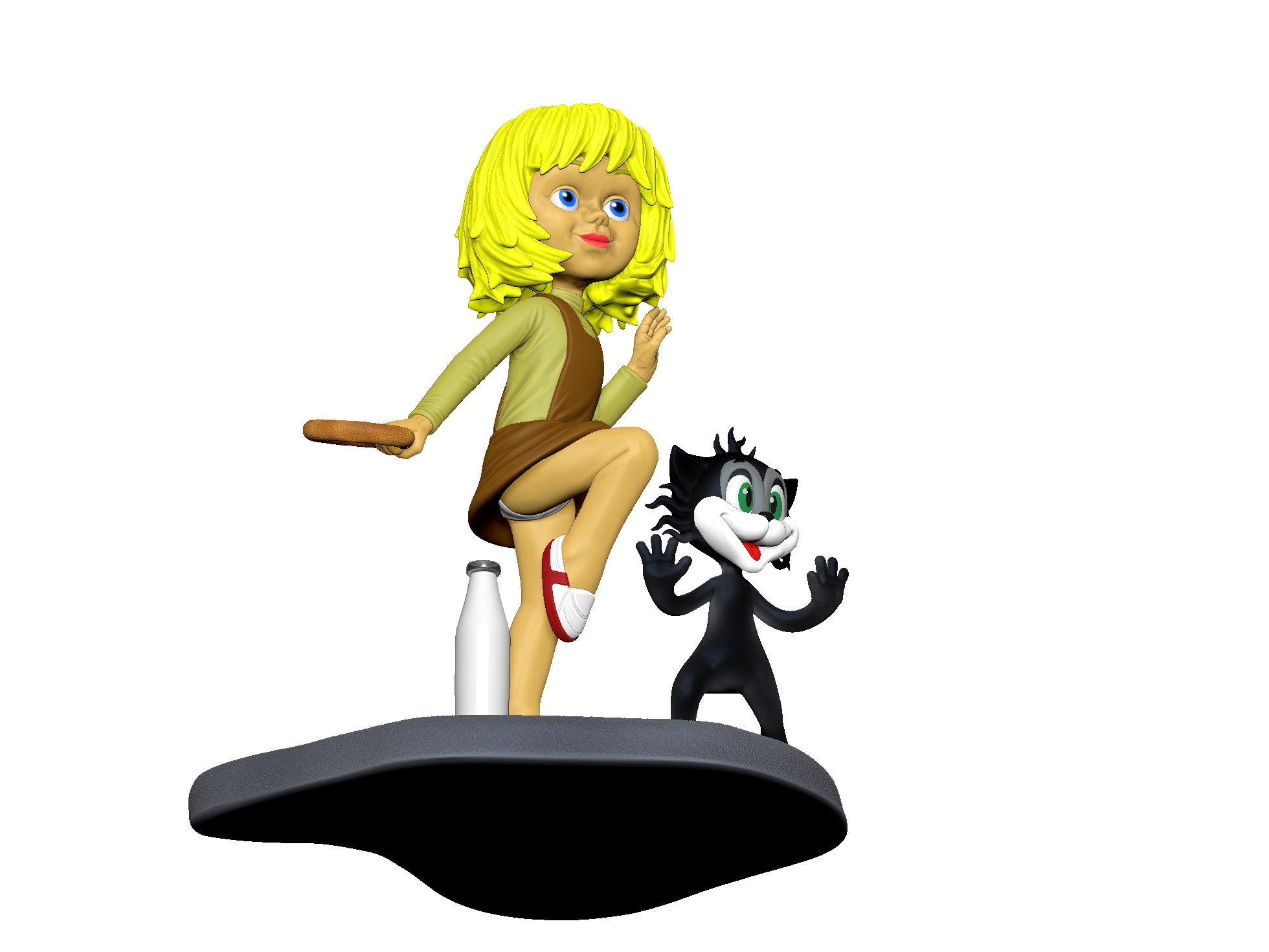 Чучело-Мяучело 1982 для 3д печати STL