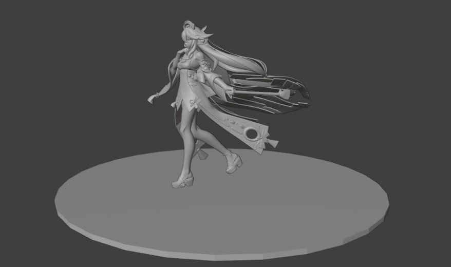 Yae Miko - Genshin Impact Printable Figure \ Яэ Мико - Геншин Импакт фигурка