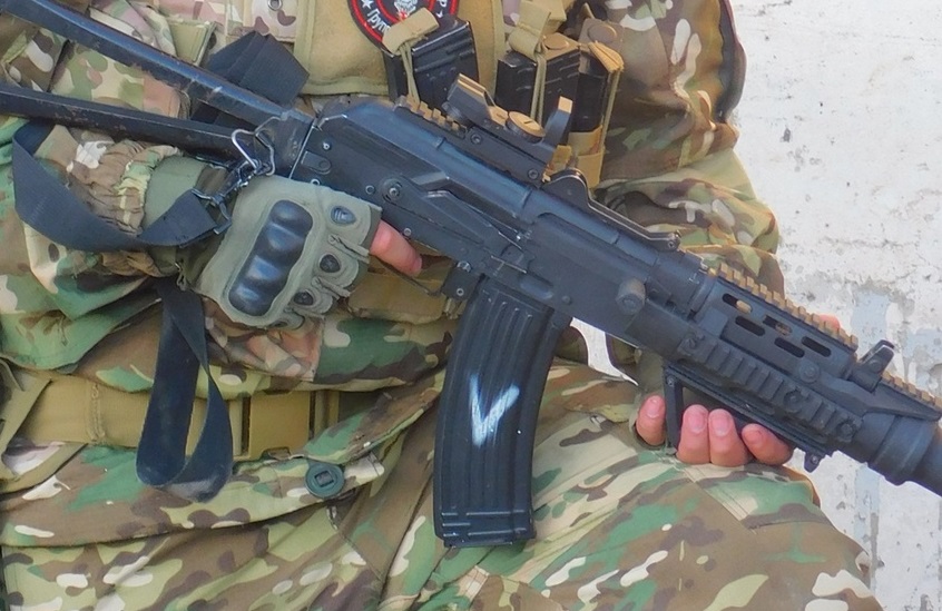 3d модель "Голиаф-мини" тактического цевья на АКс-74у АКСу от фирмы CYMA STL