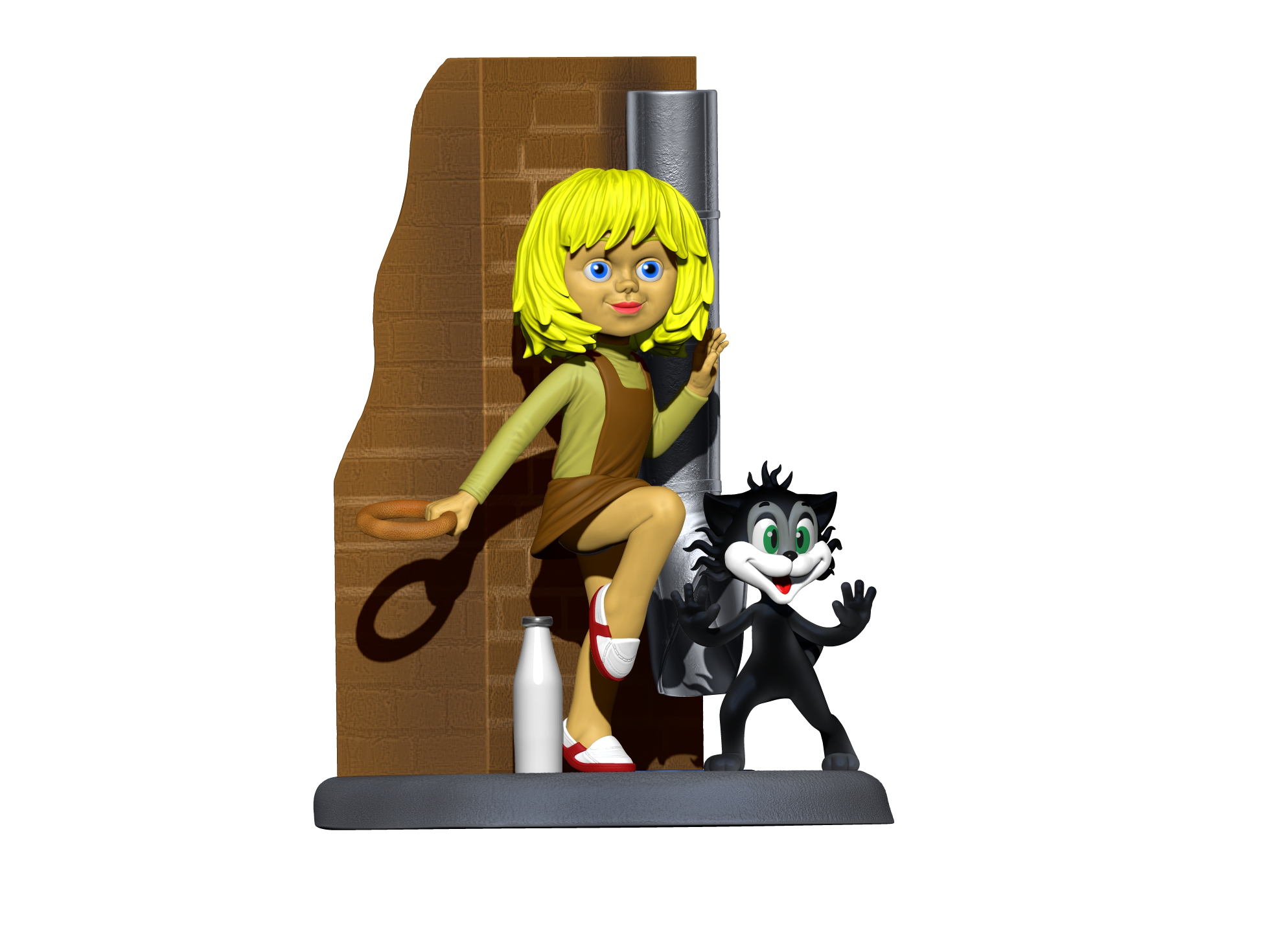 Чучело-Мяучело 1982 для 3д печати STL