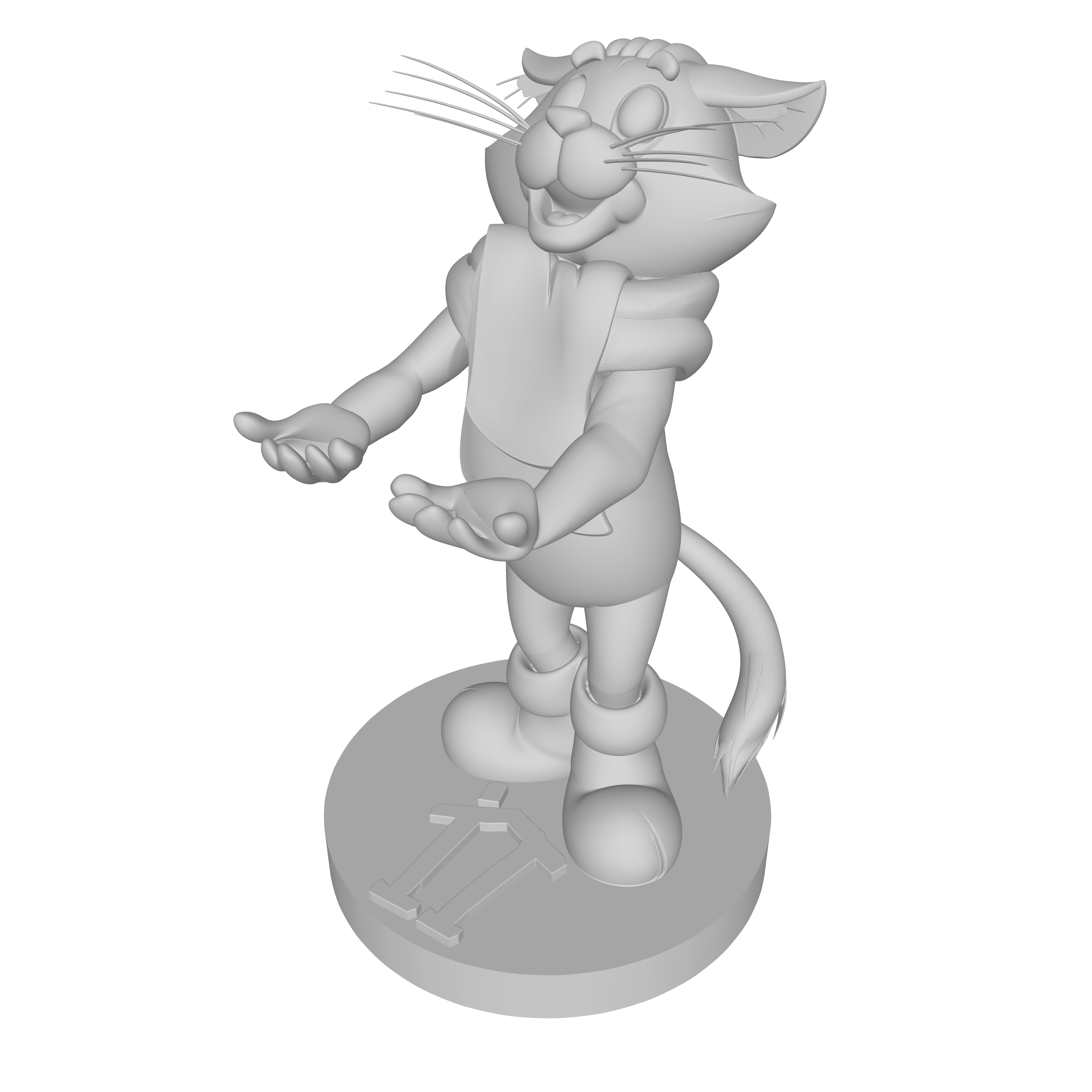 Подставка для джойстика и телефона Кот Матроскин из мультфильма Трое из Простоквашино