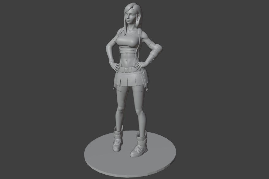 Tifa Lokhart сборная модель