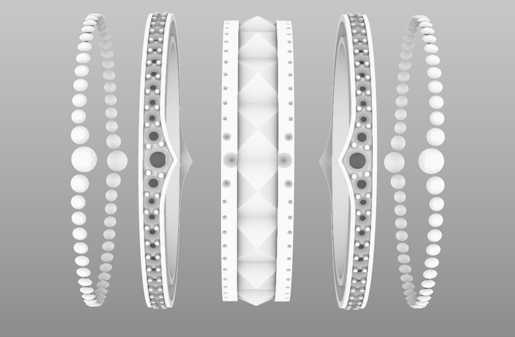 Кольцо Bvlgari BZero1 Rock 1