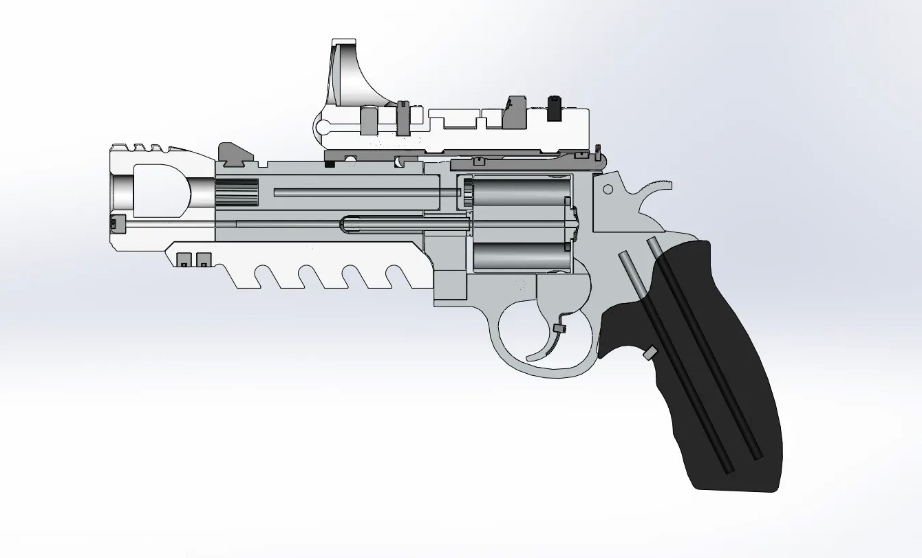 Модифицированный Smith & Wesson Perfomance Center model 629 из фильма хХх