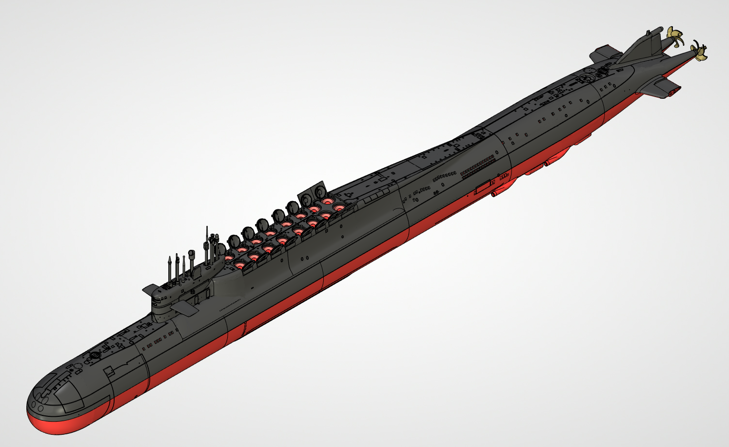 Подводная лодка БДРМ 667 Дельфин