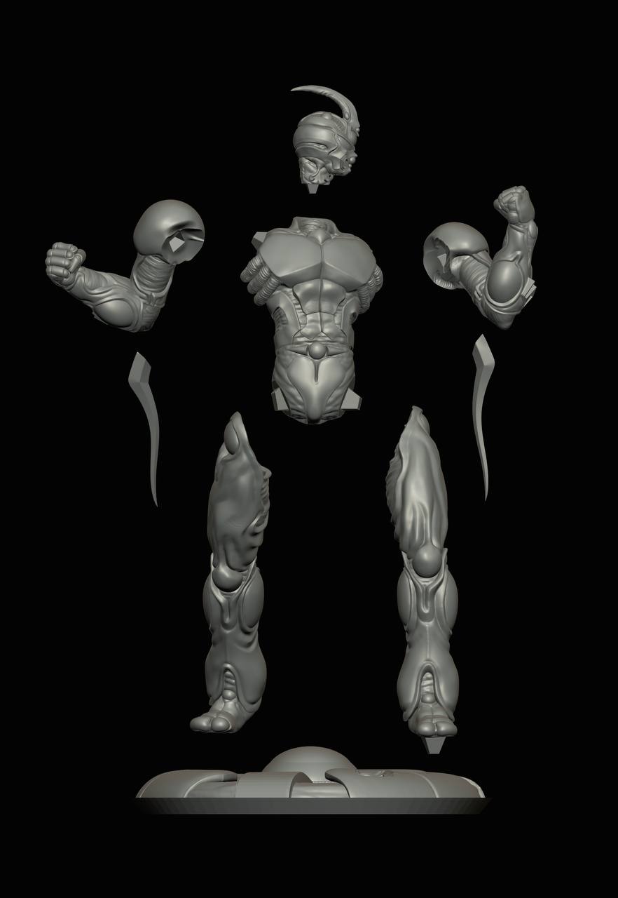 Гайвер (Guyver) stl