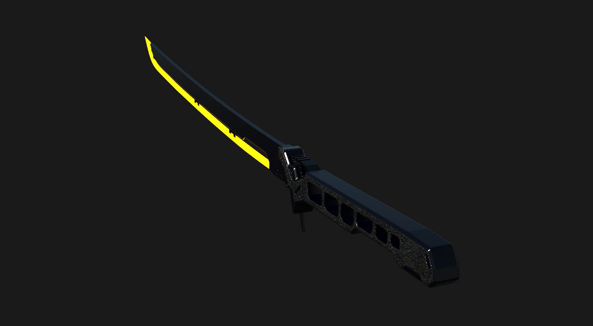Cyberpunk 2077 Thermal Katana 3d model