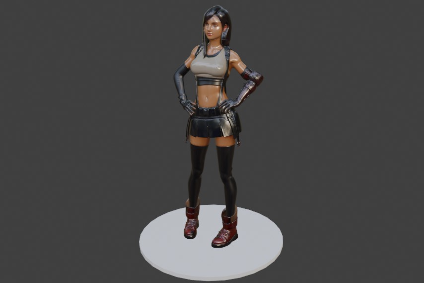 Tifa Lokhart сборная модель