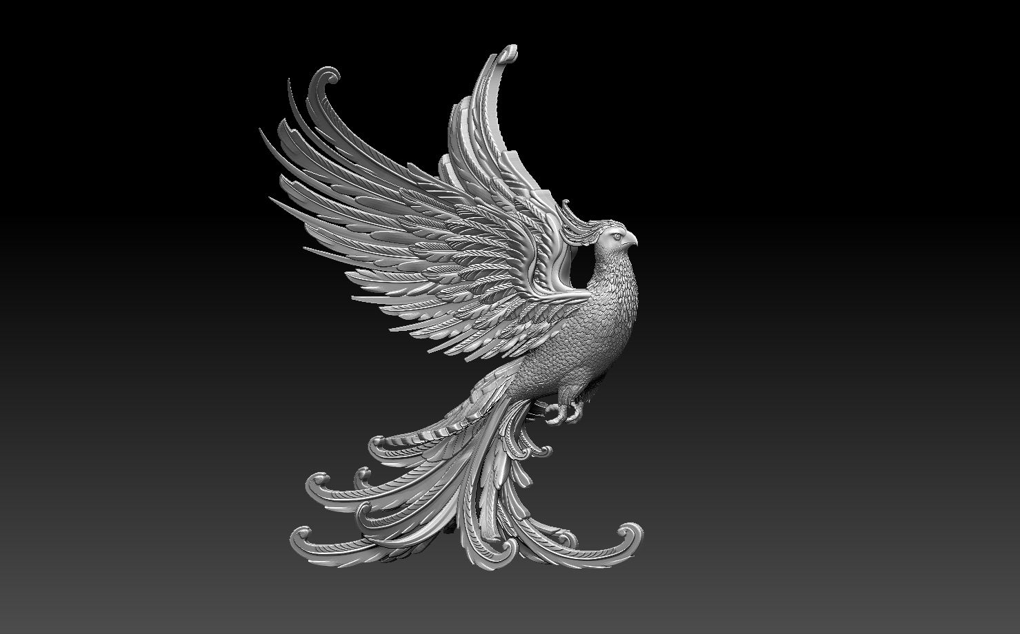 Phoenix d. Феникс 3. Phoenix 3d model. Феникс 3d модель. Птица 3д.