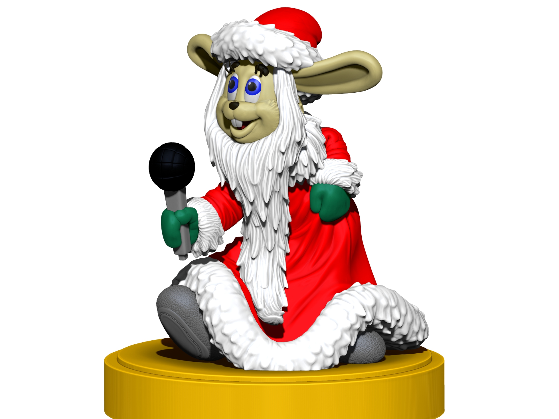 Ну, Дед Мороз, погоди! для 3д печати STL.