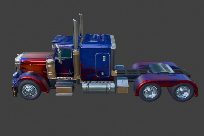 Оптимус Прайм из фильма — Optimus Prime Movie Truck (Peterbilt 379)