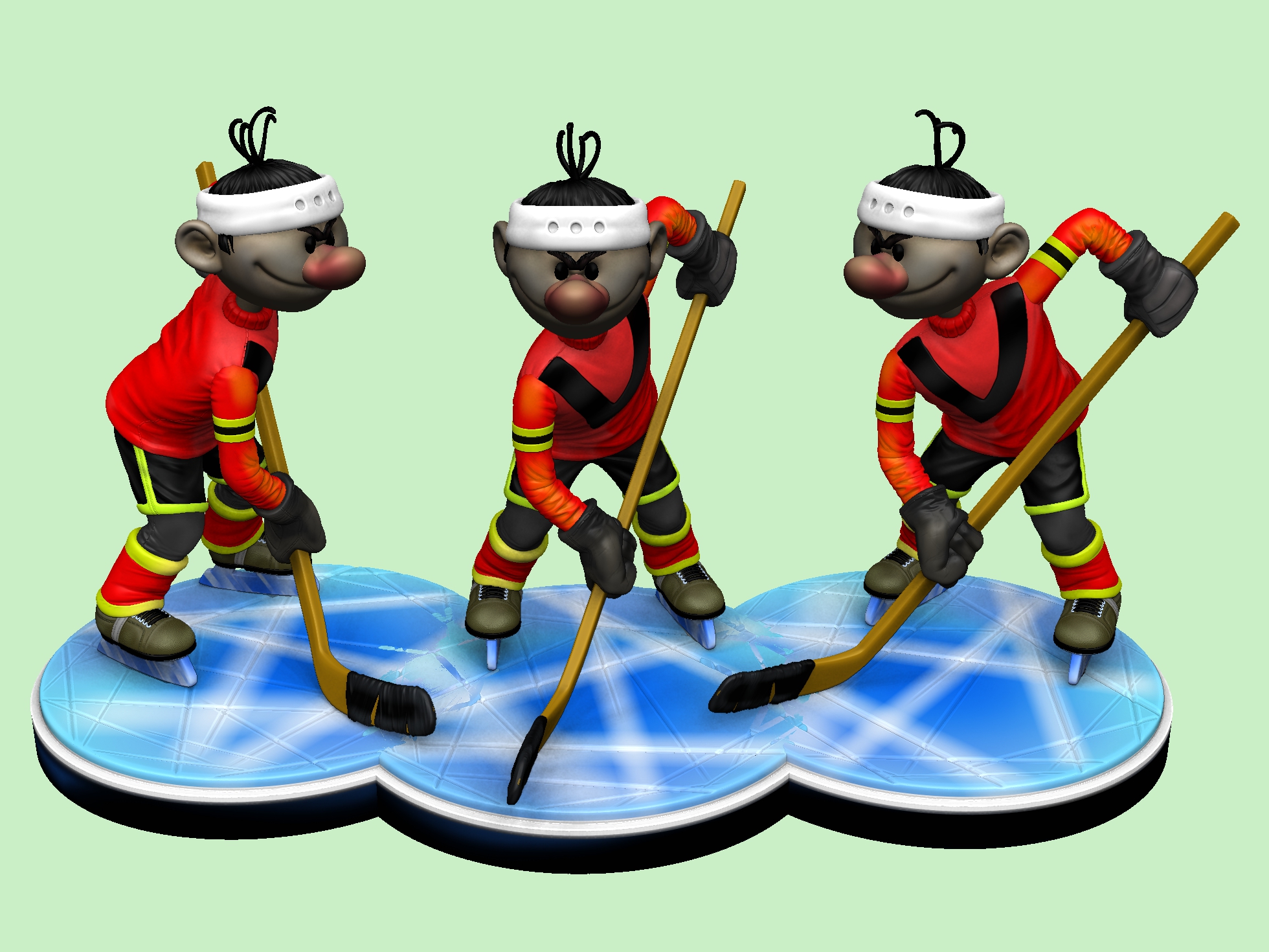 Шайбу! Шайбу! для 3д печати STL