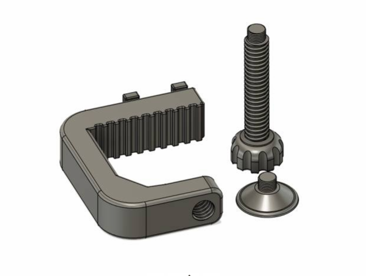 Крепление/струбцина для игровых рулей PXN v9 gen 2,Dexp Wheelman2/pro,Artplays v-1200/pro