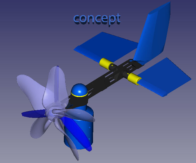 Продажа 3D-модели "Пропеллер для флюгера"