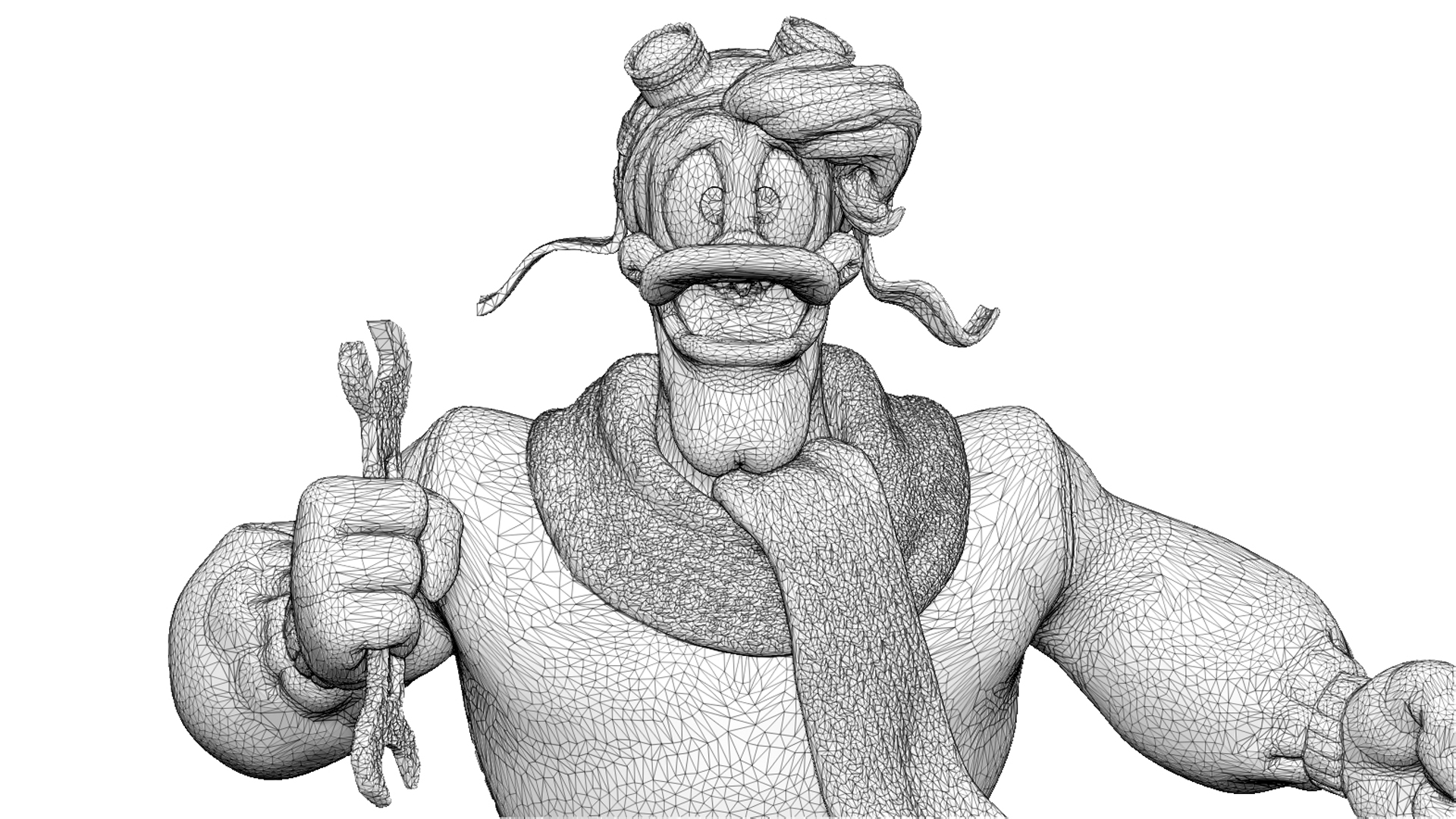 Зигзаг МакКряк. Для 3D печати. STL, ZTL, OBJ.